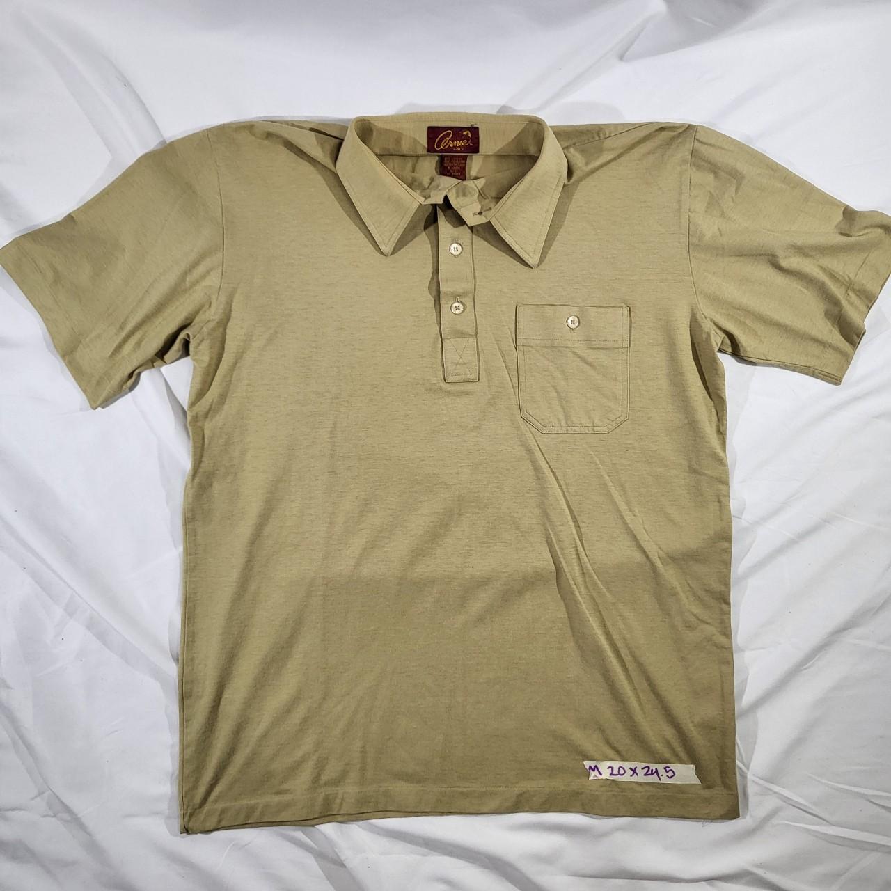 vintage Arnold palmer four button golf polo with... - Depop