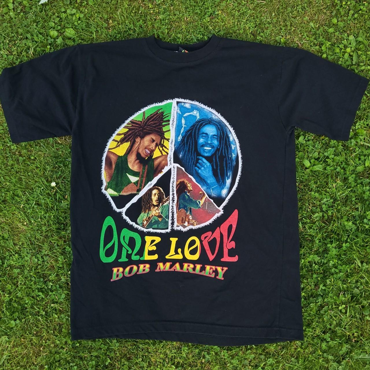 Bob Marley popular Vintage 90s One Love Shirt