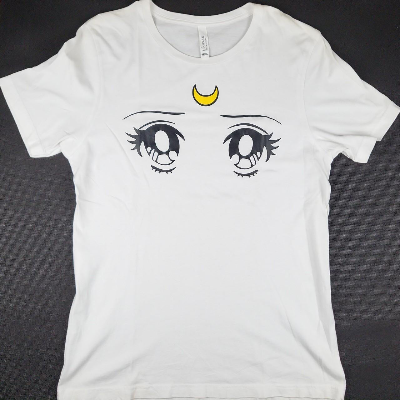 Sailor Moon Eyes White Graphic offers Shirt