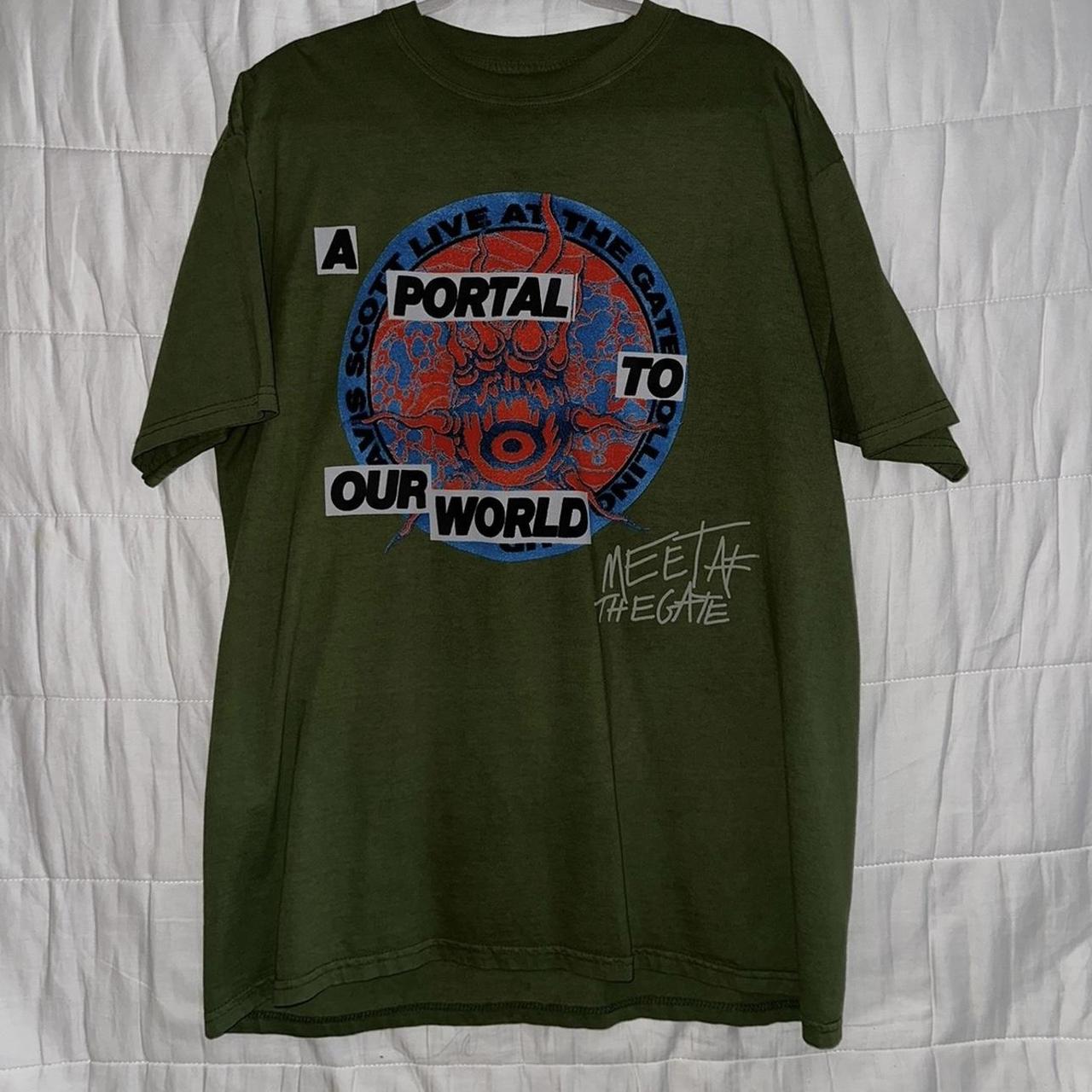 Travis Scott Rolling Loud NYC Merch T-Shirt Utopia A Portal To our World  Jack