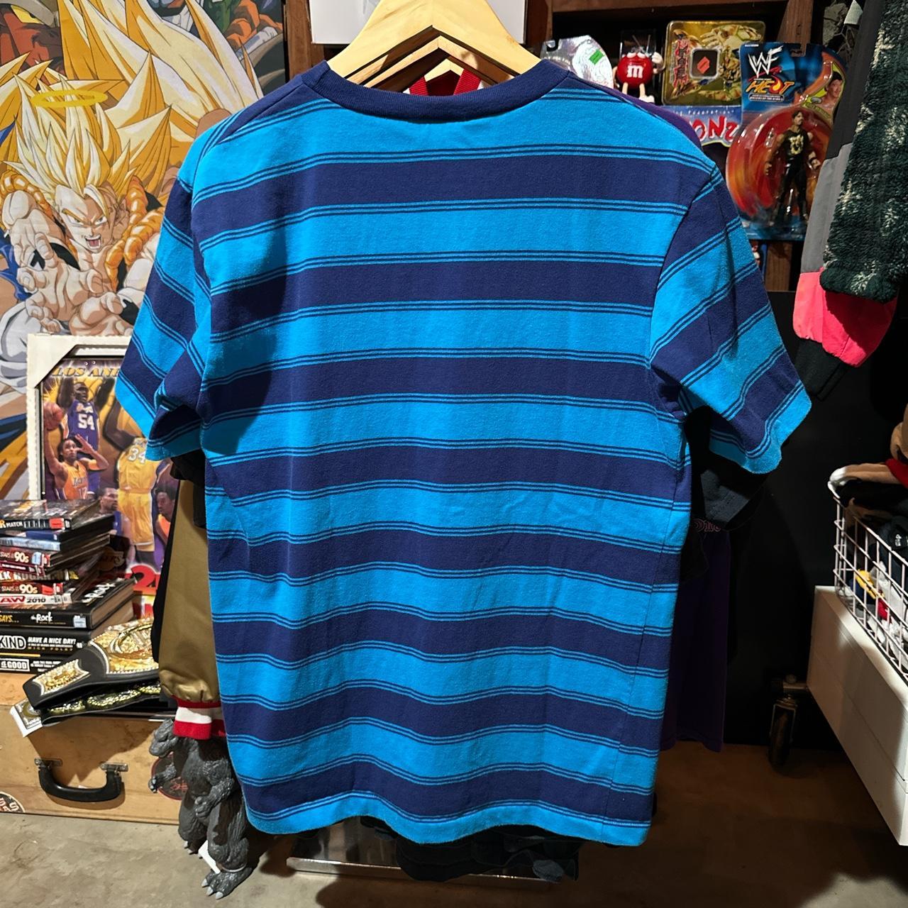 Vintage Mervyns Stripe Shirt Made In Usa Single Depop