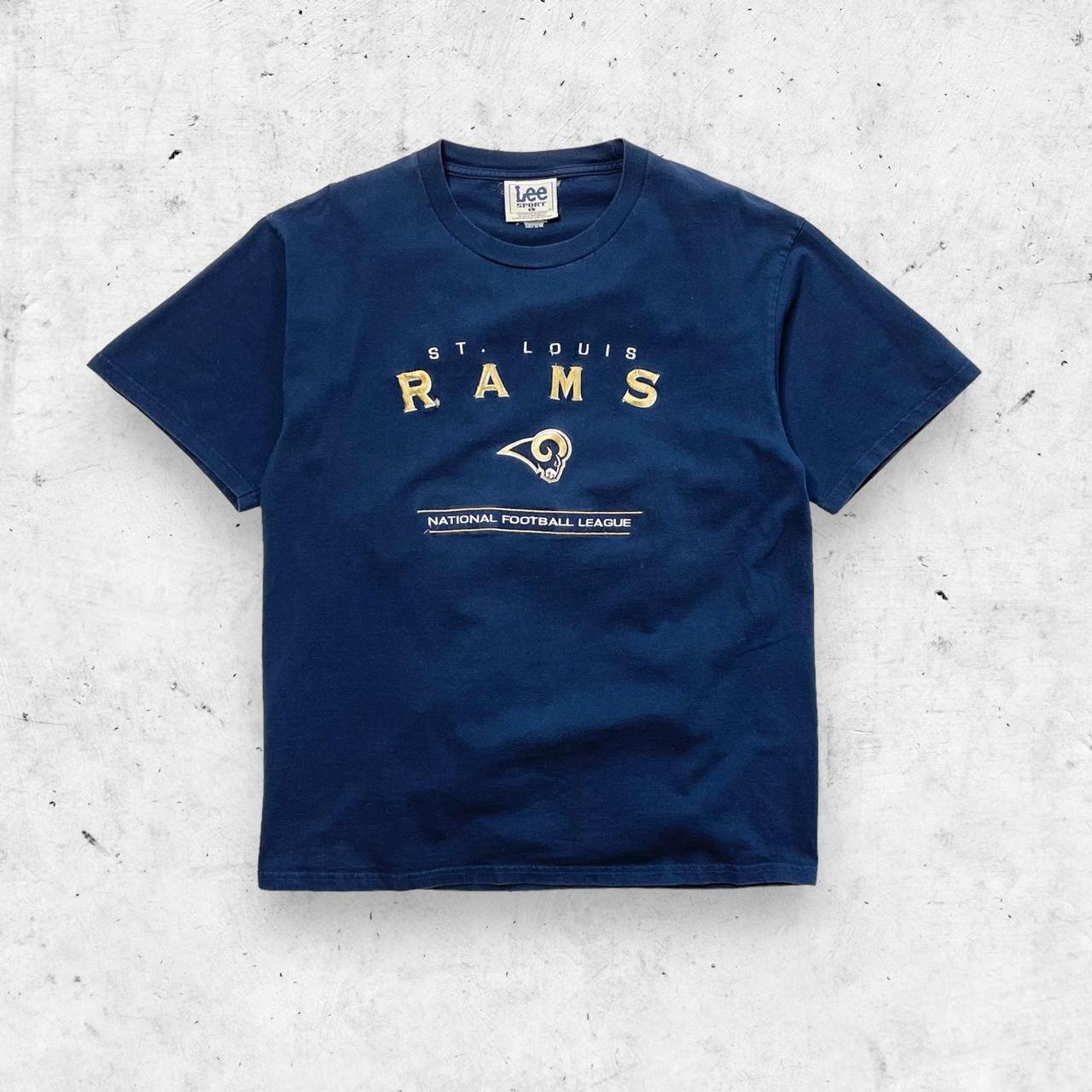 Vintage 1990s St Louis Rams Ringer Crew from Lee Sport - Size XXL – Rad Max  Vintage