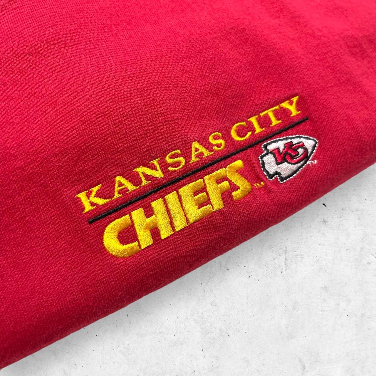 Vintage 90s Cotton Mix Black Majestic Kansas City Chiefs