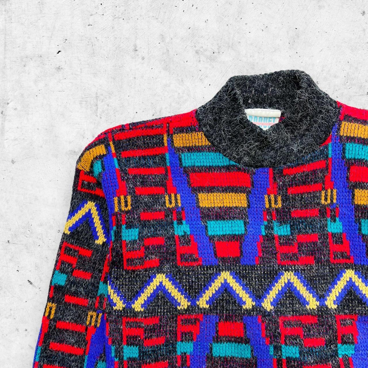 Vintage Croquet Club Sweater, 1980's Size... Depop