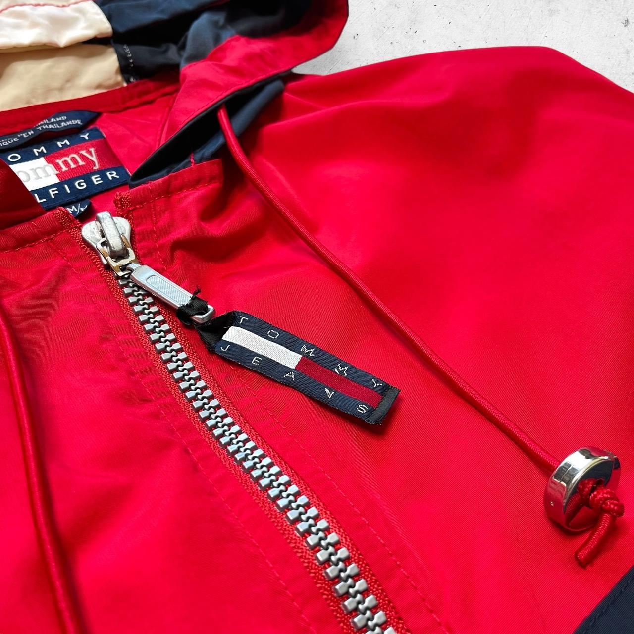 Vintage Tommy Hilfiger Windbreaker Jacket,... - Depop