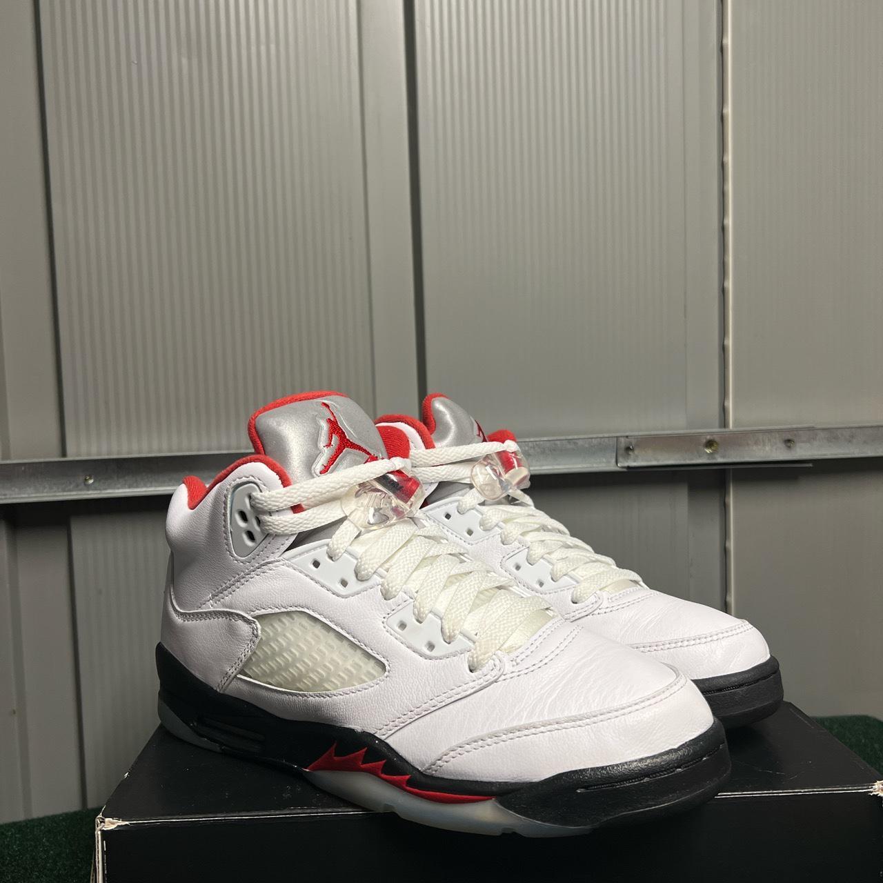 Air Jordan 5 Retro “Fire Red” Minimum Signs Of Wear... - Depop