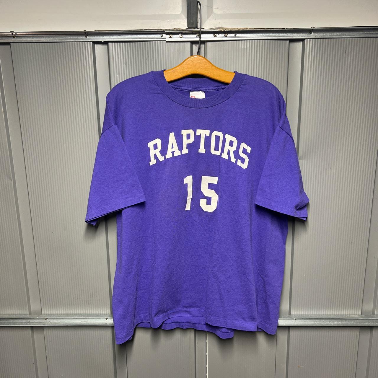 Vintage Champion Toronto Raptors Vince Carter Purple Jersey XL