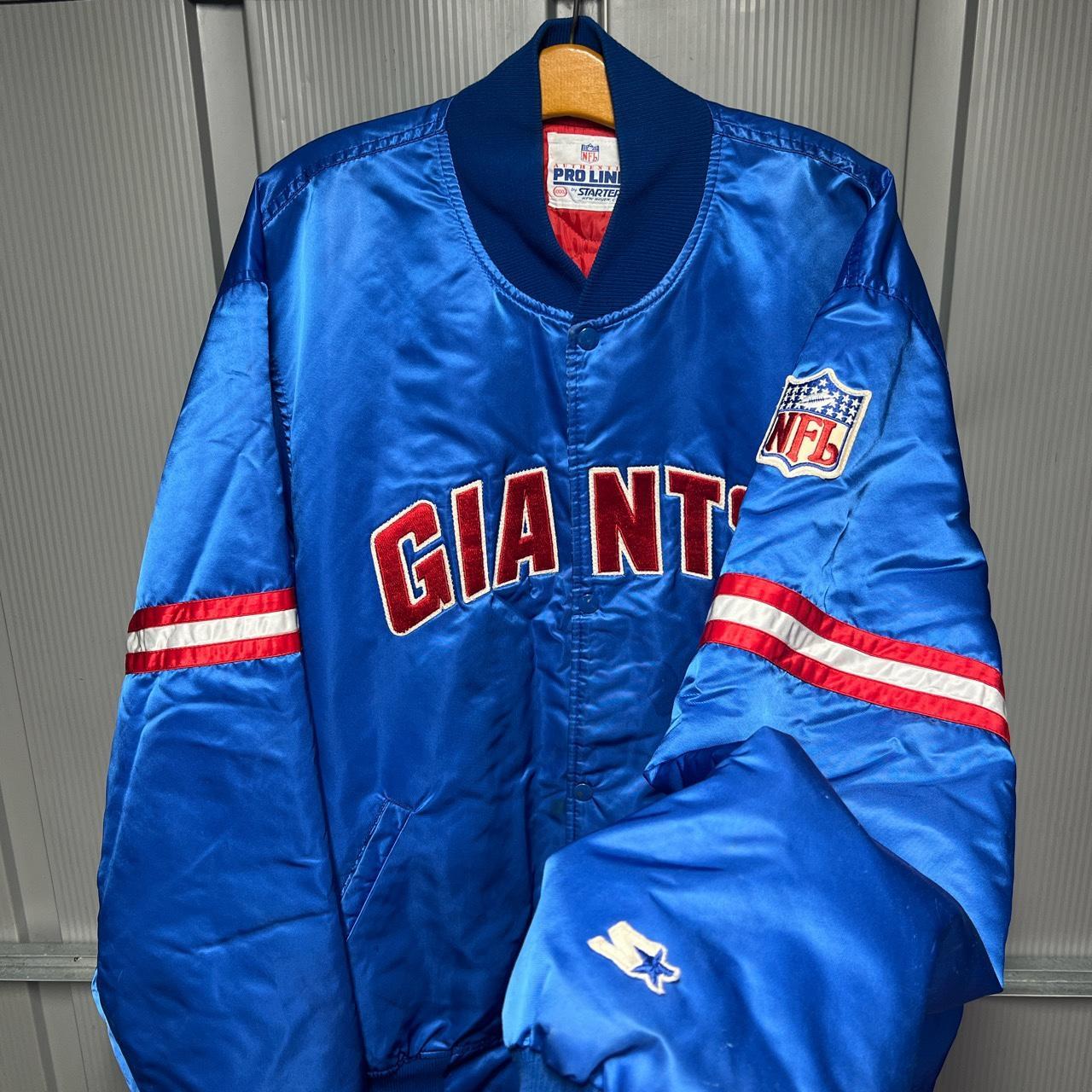 Vintage New York Giants Starter Jacket (1990s) - Depop