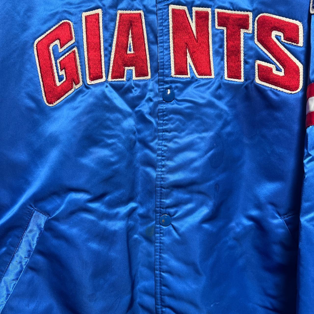 Vintage Starter NFL New York Giants Football Satin - Depop