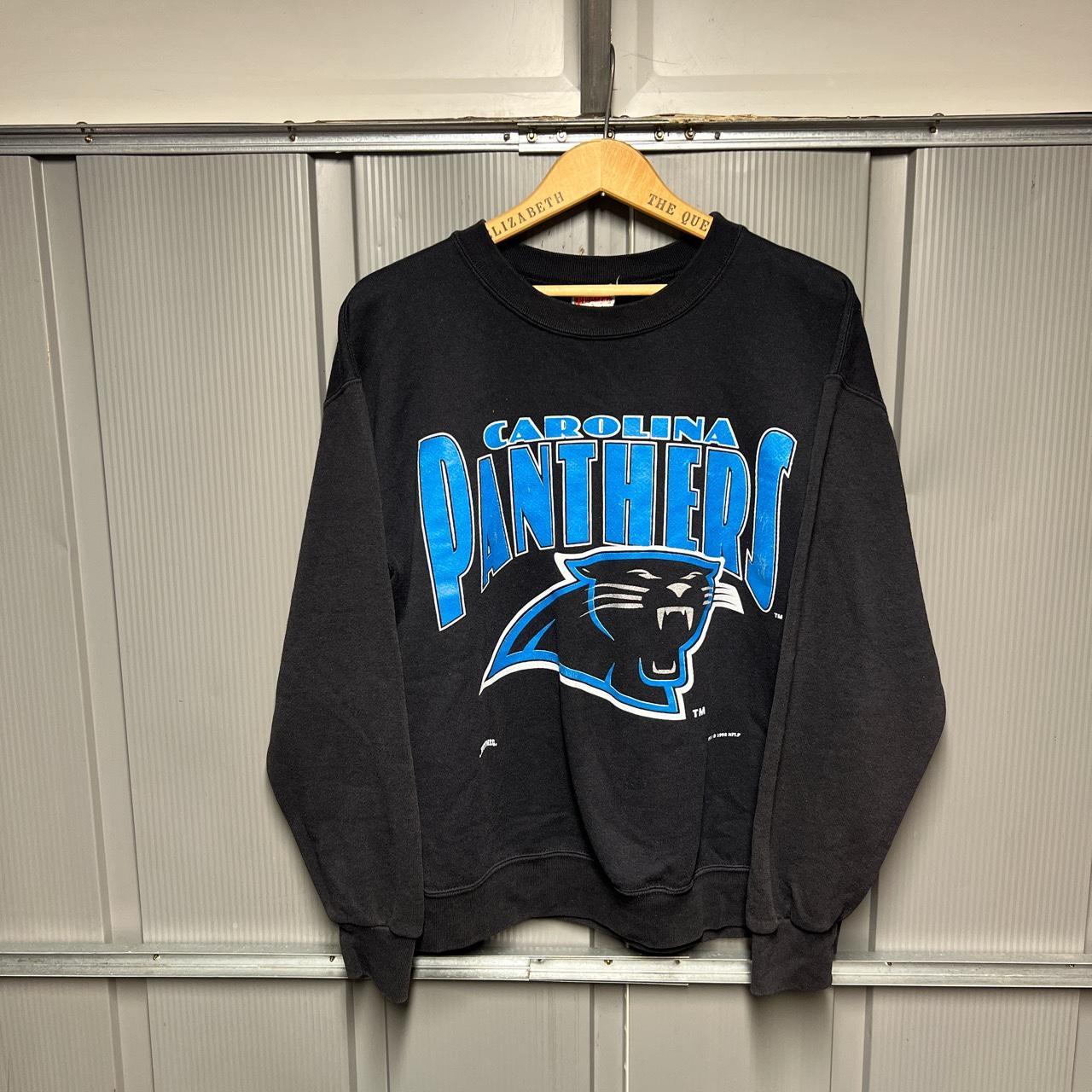 vintage carolina panthers sweatshirt