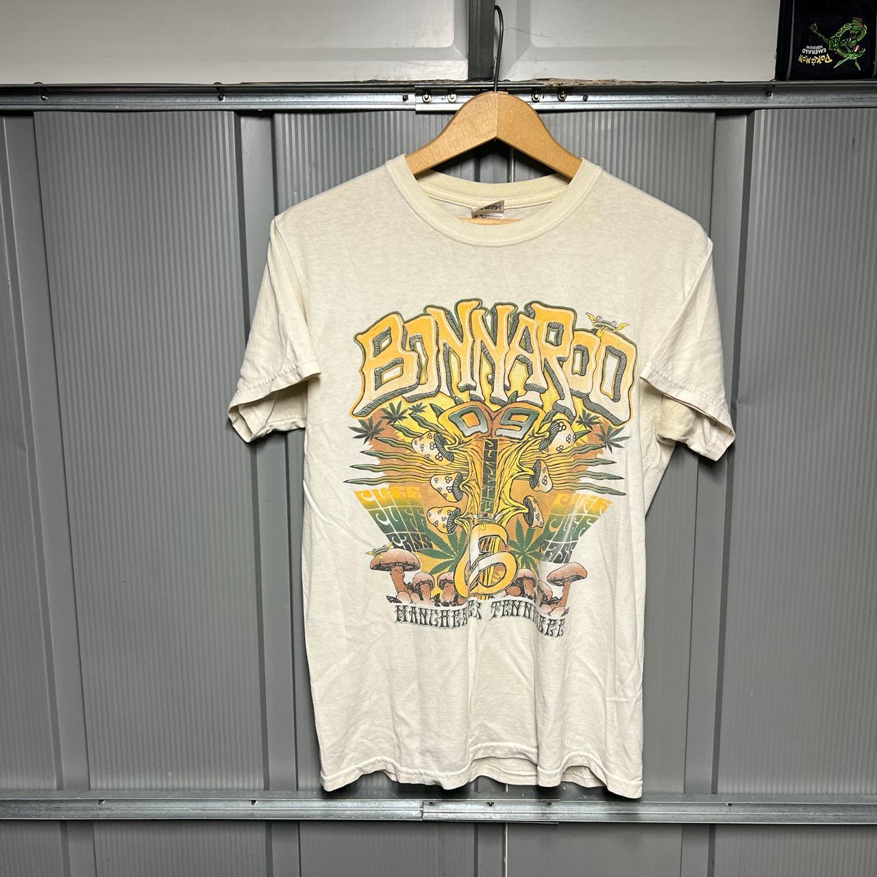 Vintage Y2K Bonnaroo Music Festival Shirt Has Some... - Depop