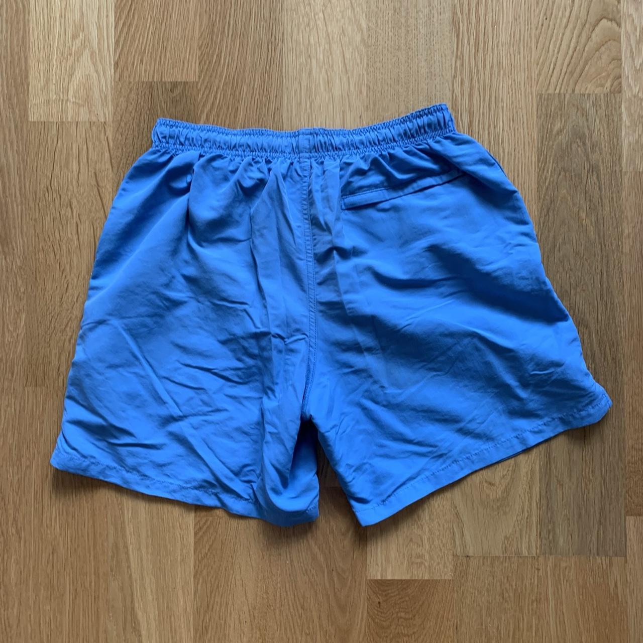 Stussy script spell out logo water shorts/trunks... - Depop