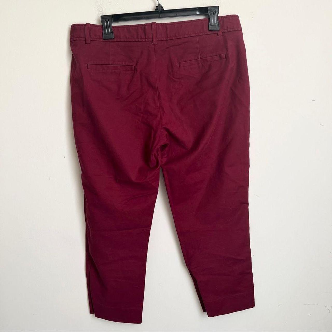 Buy Men Red Slim Fit Solid Flat Front Casual Trousers Online - 697358 |  Louis Philippe