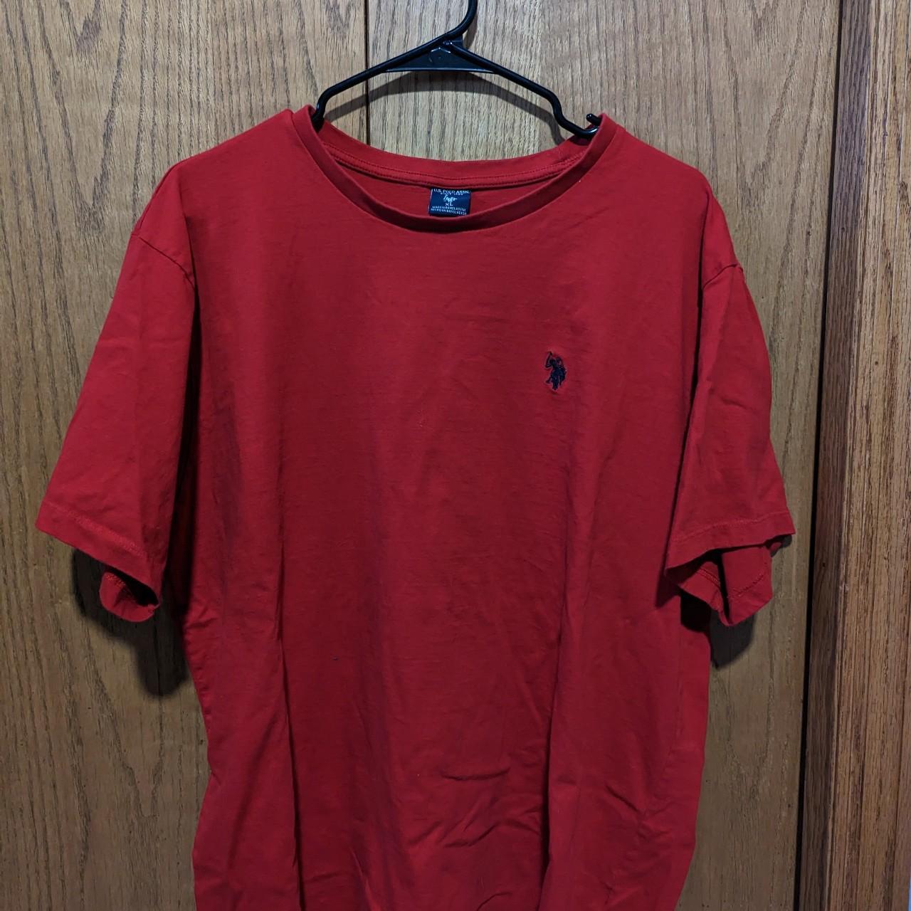 Red Ralph Lauren Polo T Shirt Tagged XL The Polo... - Depop