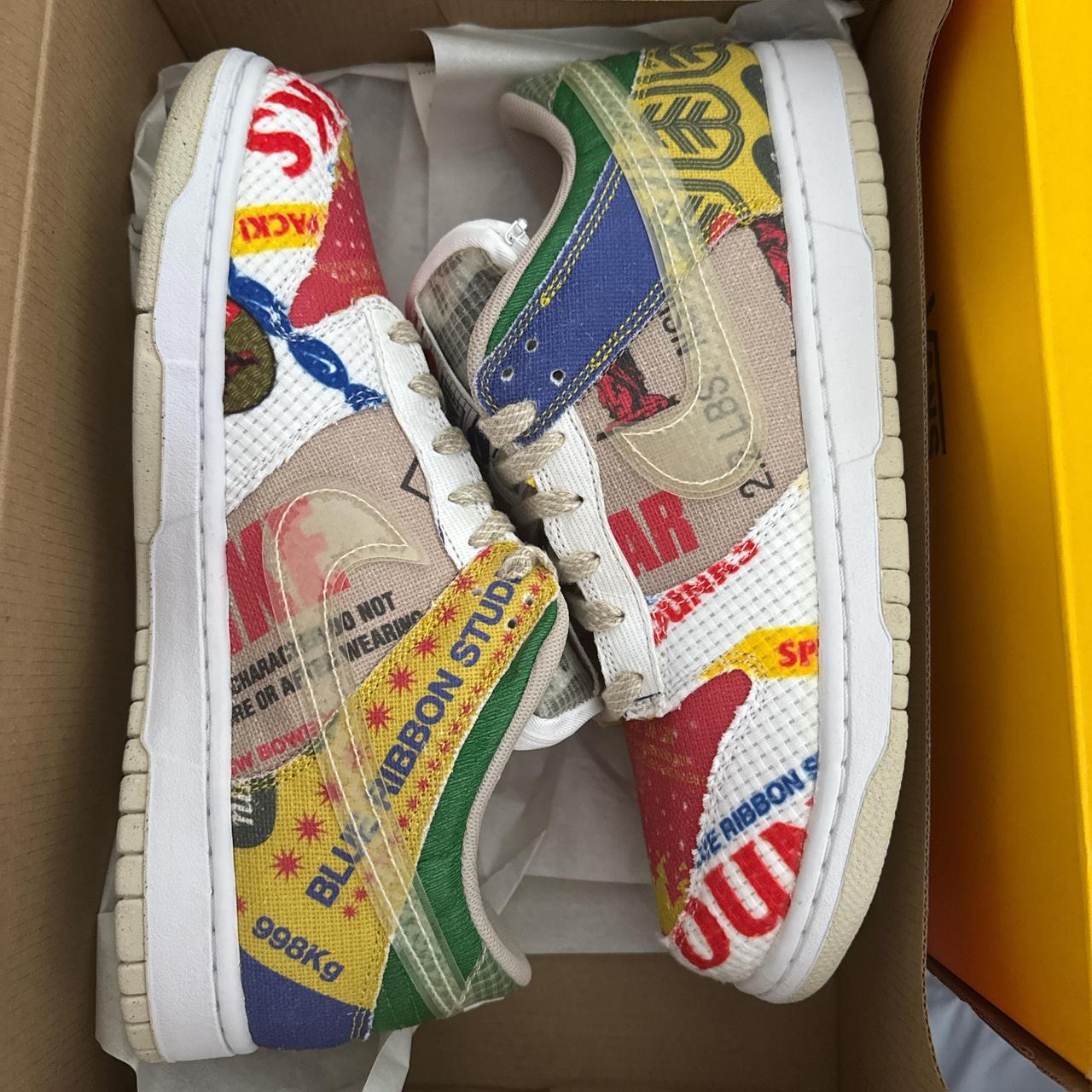 dunk low city market bag