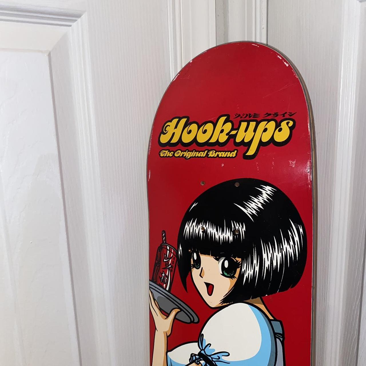 Hook-Ups Skateboards Trixie Deck Hand Screen... - Depop