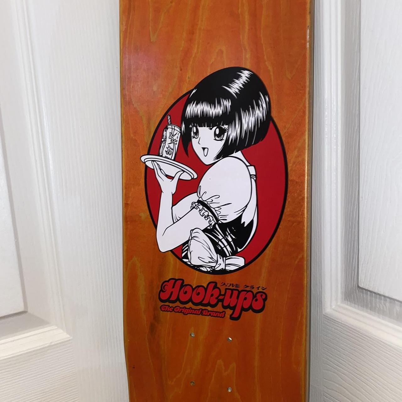 Hook-Ups Skateboards Trixie Deck Hand Screen... - Depop