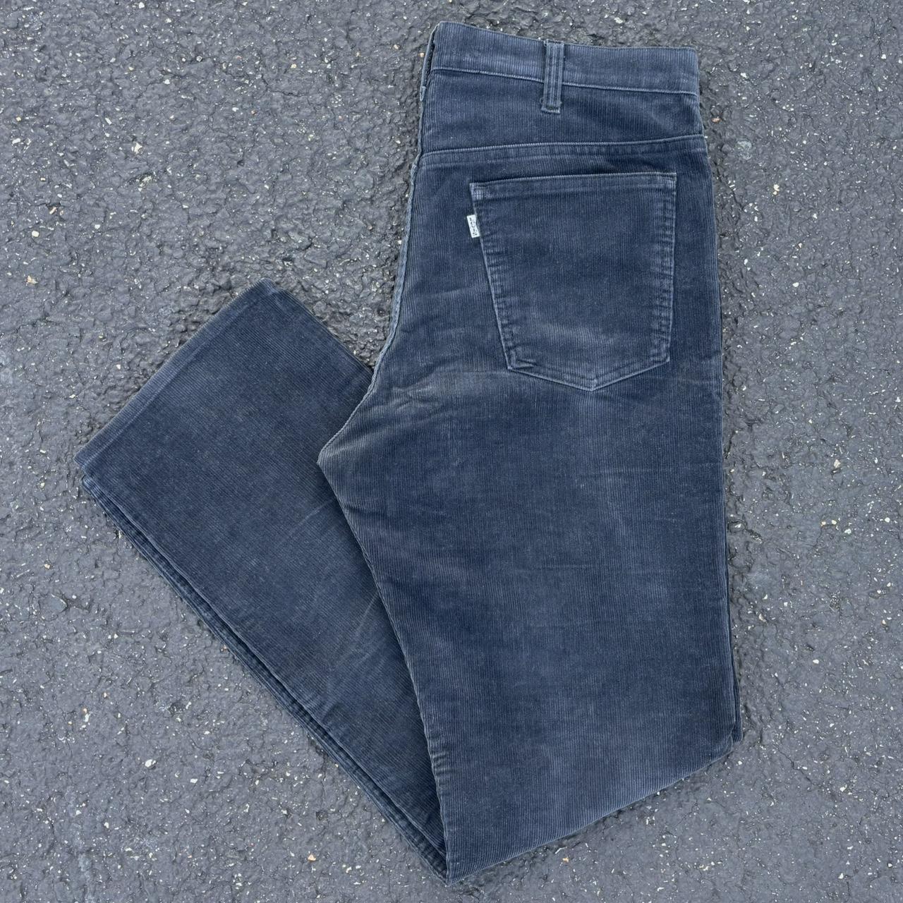 Levi's Men's Pants - Black/Grey - 36" – 80s Levi’… - image 1