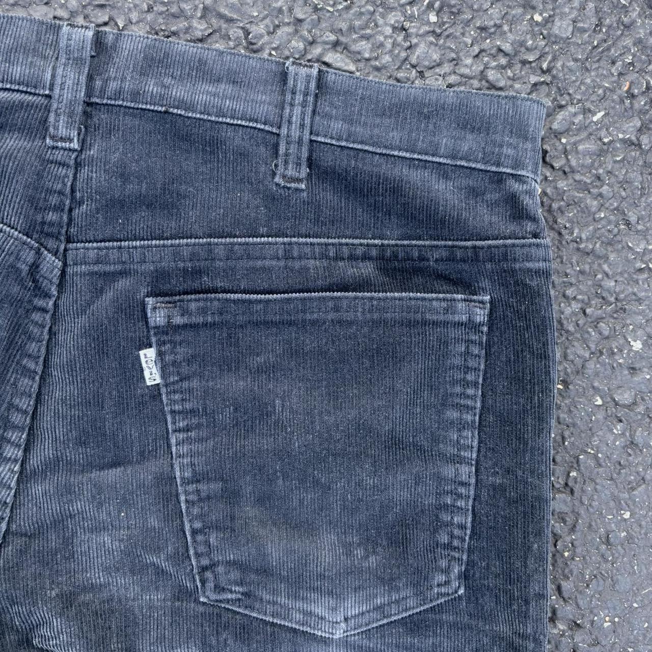 Levi's Men's Pants - Black/Grey - 36" – 80s Levi’… - image 5