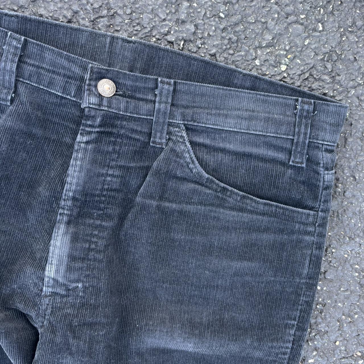 Levi's Men's Pants - Black/Grey - 36" – 80s Levi’… - image 3