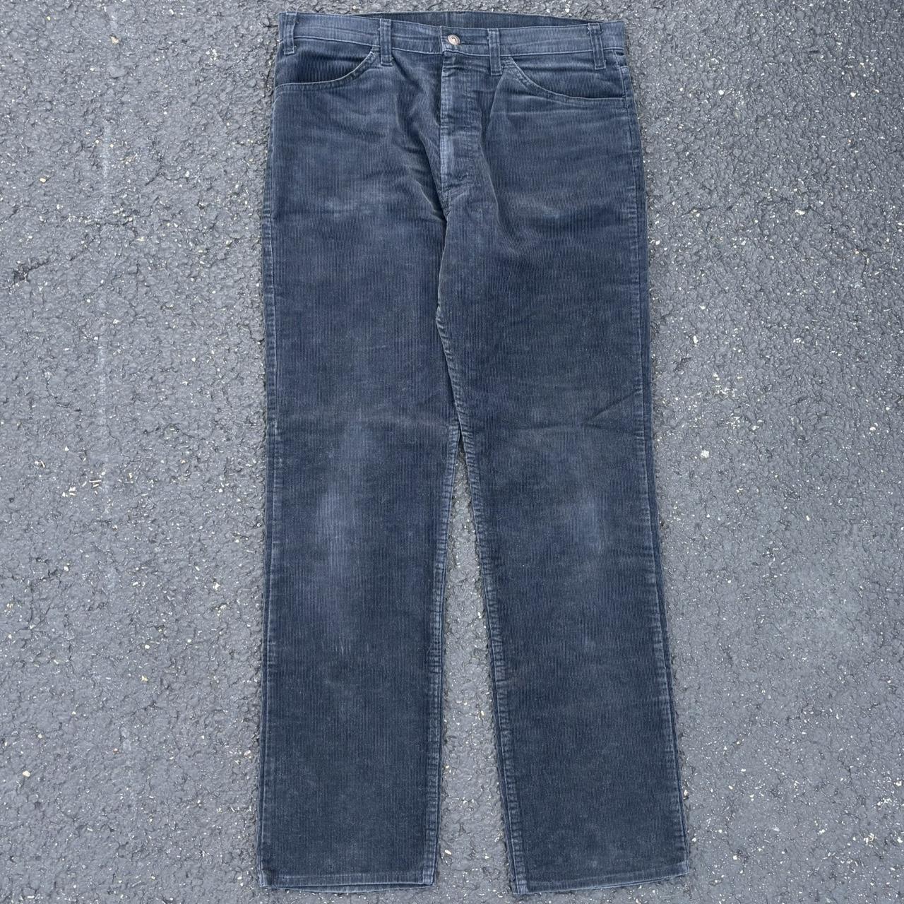 Levi's Men's Pants - Black/Grey - 36" – 80s Levi’… - image 2