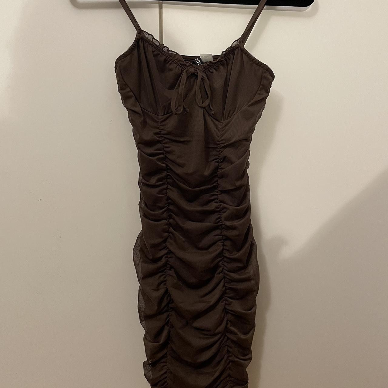 H&M bodycon dress in size XS Mini dress Worn once... - Depop