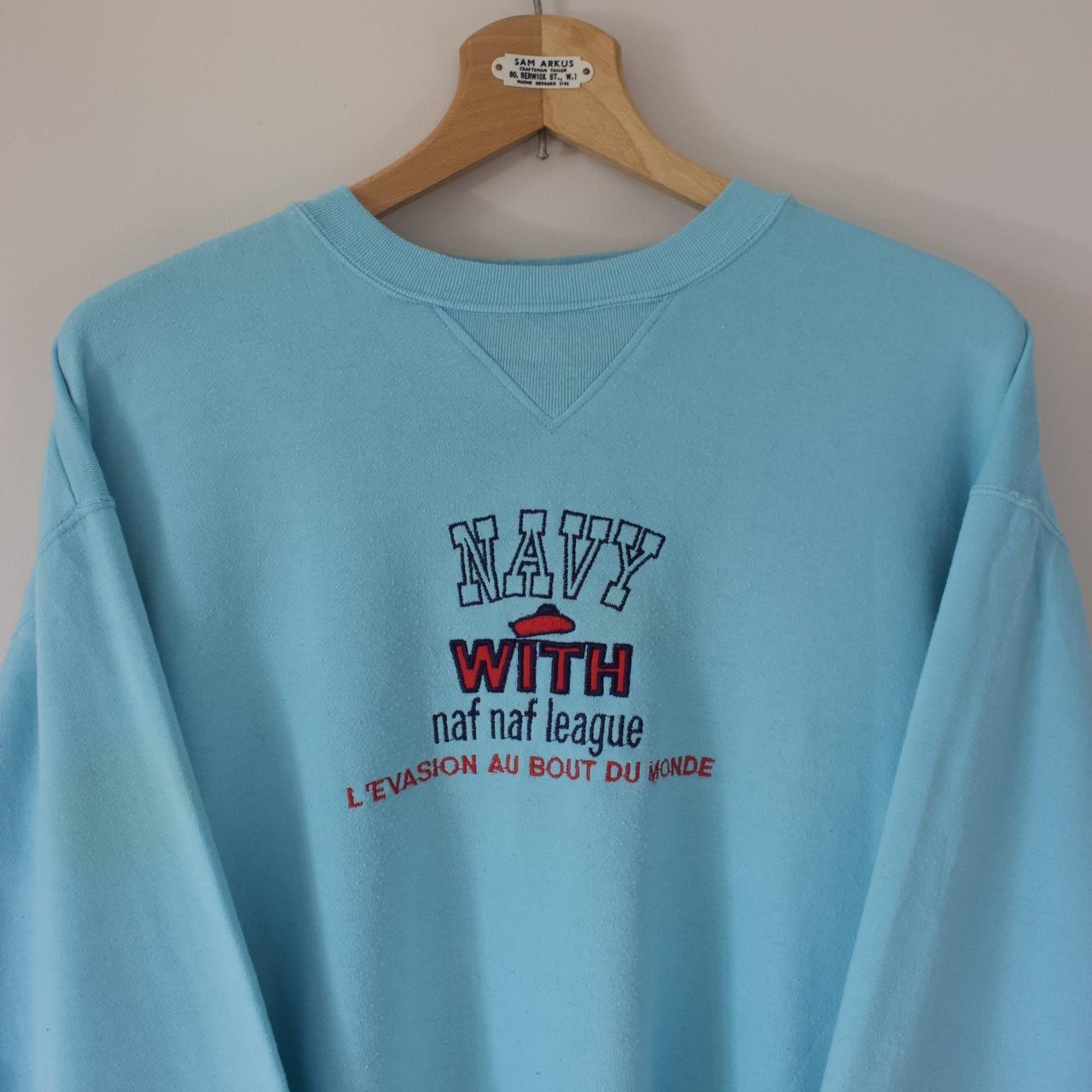 Naf Naf Blue Sweatshirt – Bring It Back