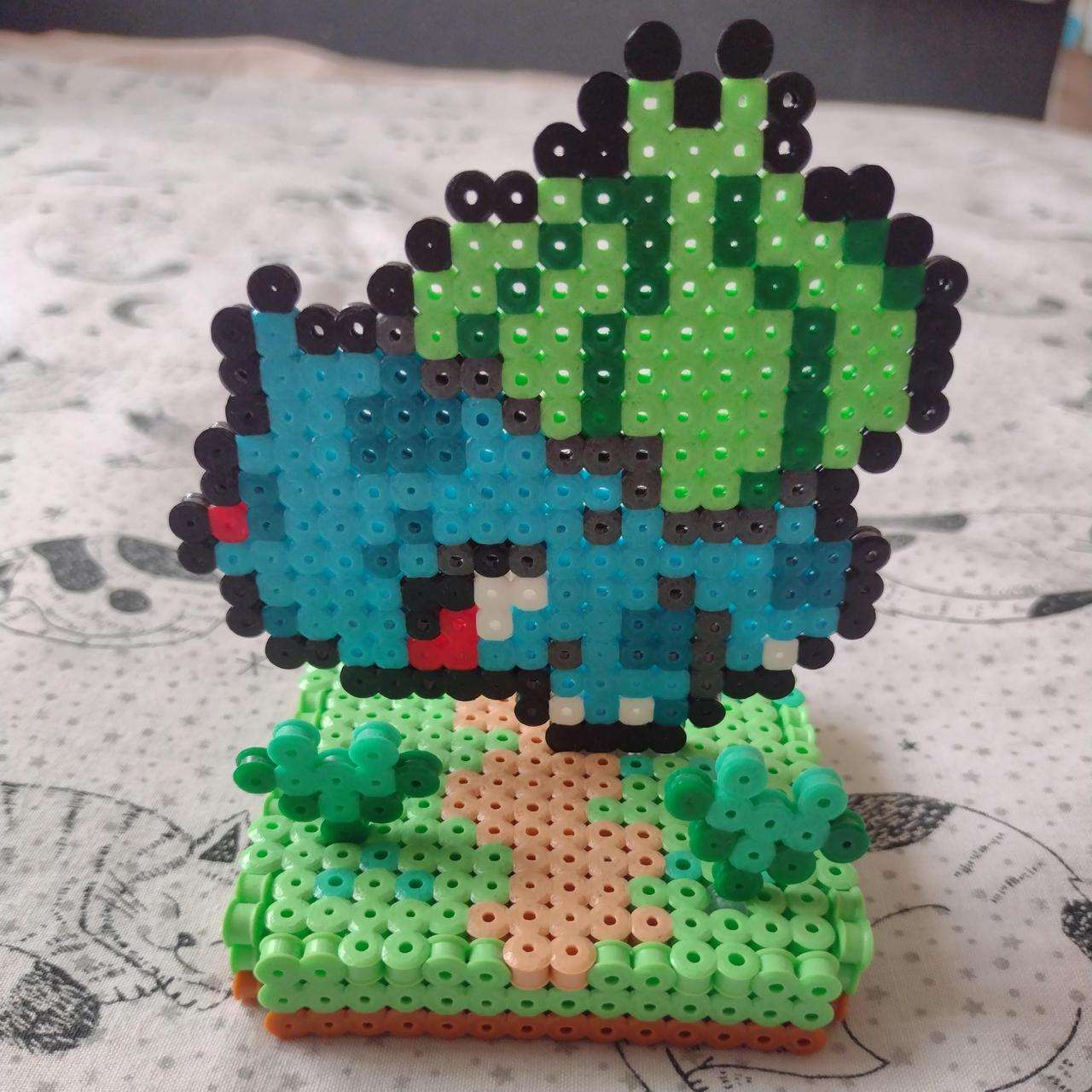 Pokémon Bulbasaur hama bead Bulbasaur and