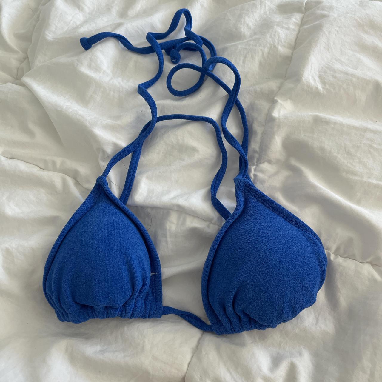 Target blue bikini top online