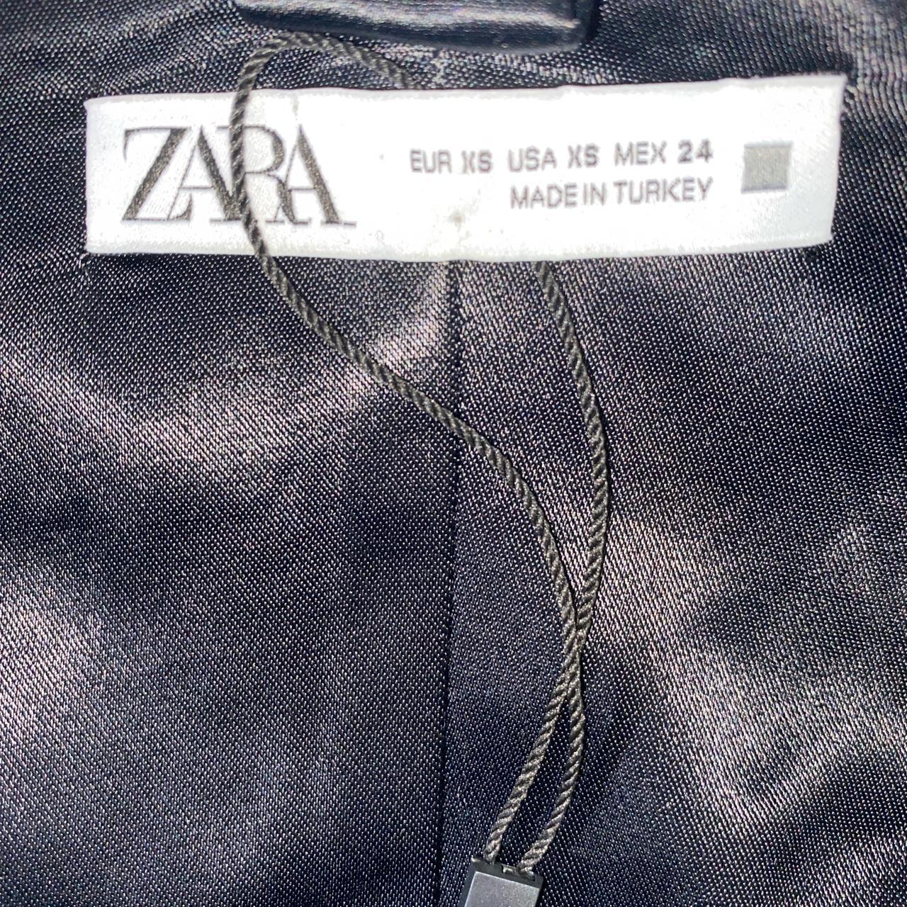 Zara Black Corset Cropped Tank Top🖤 Zipper on the - Depop