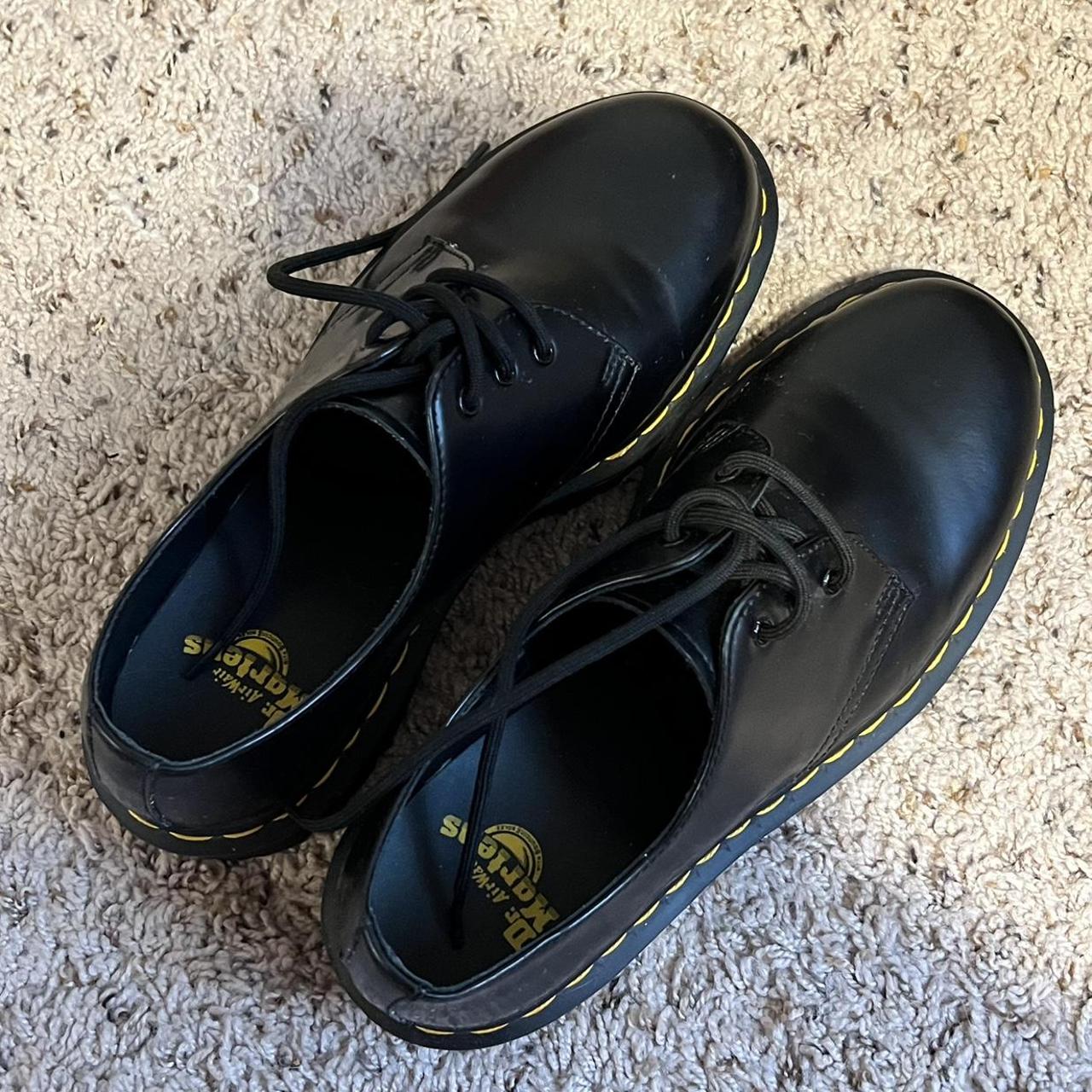 Dr. Martens Women's Black Loafers | Depop