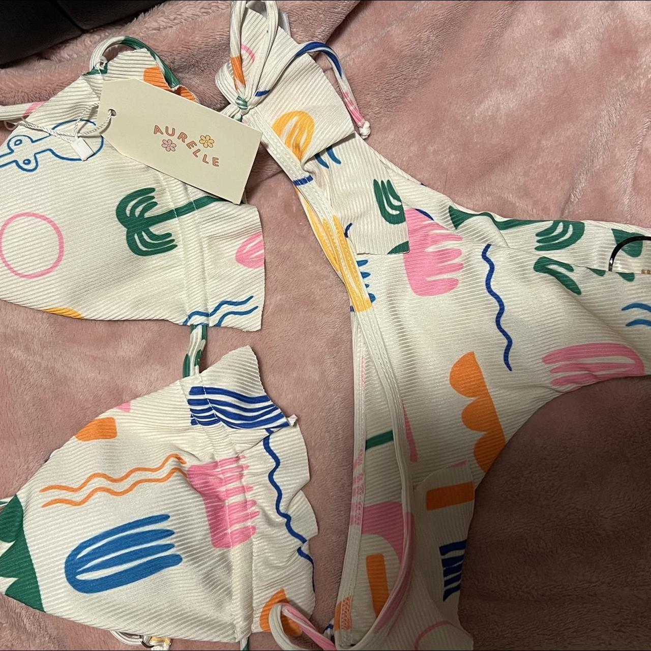 Brand new Aurelle bikini. Small top and medium... Depop