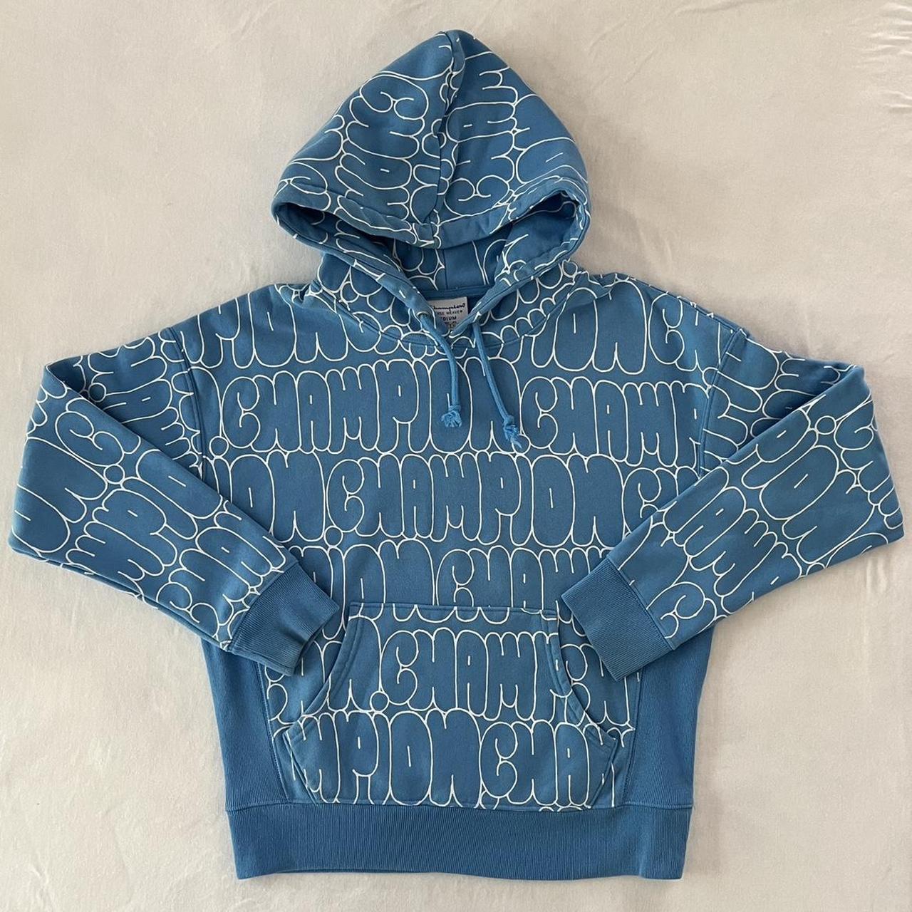 Champion reverse weave light blue best sale