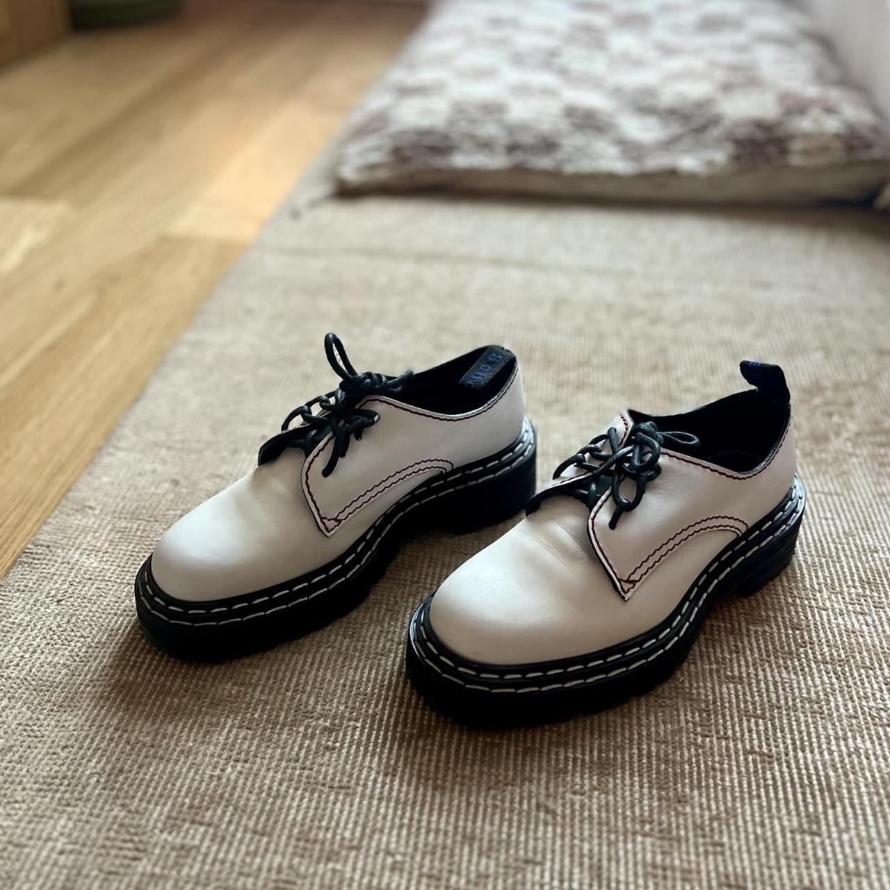 Proenza Schouler Leather Oxfords White Depop