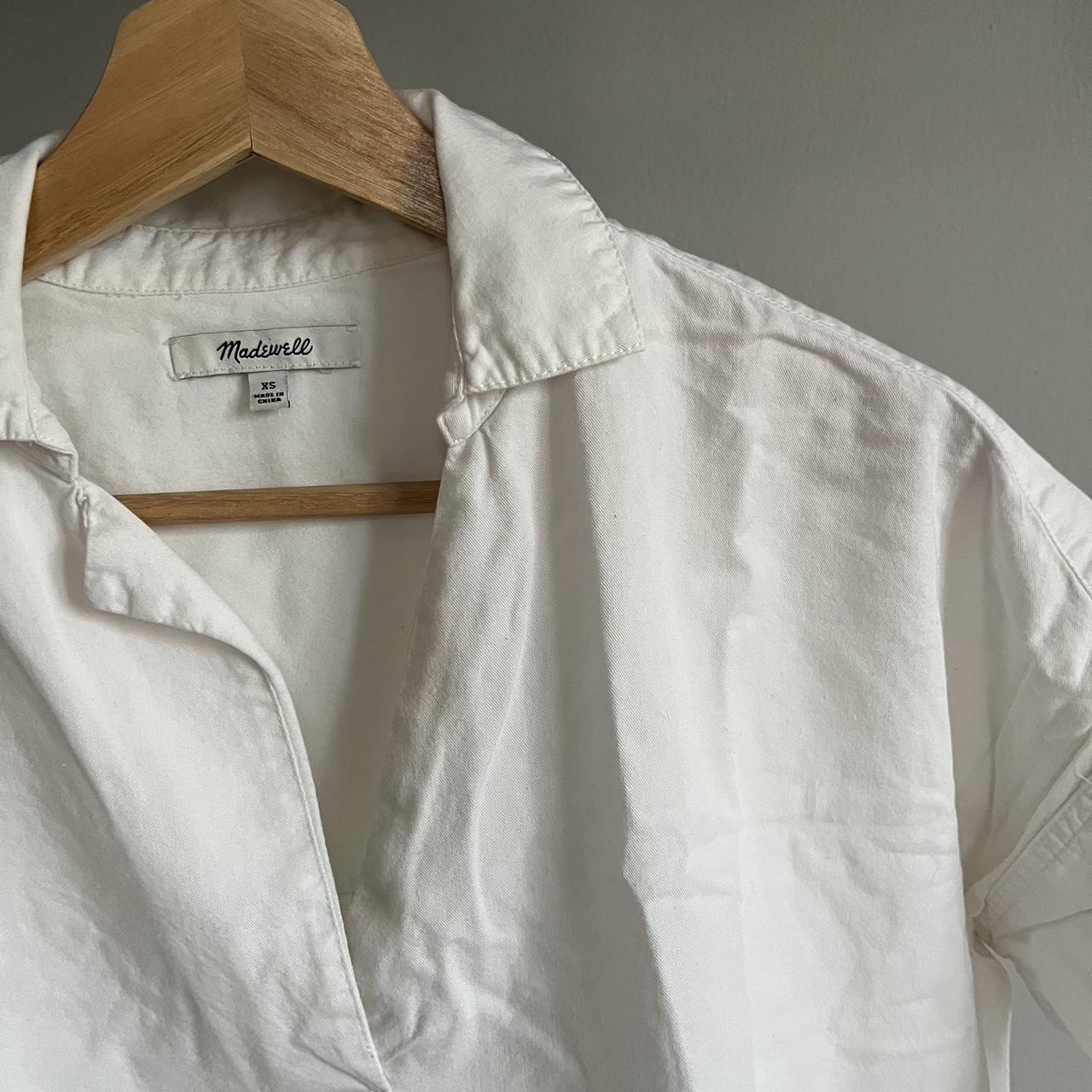 courier button back shirt madewell