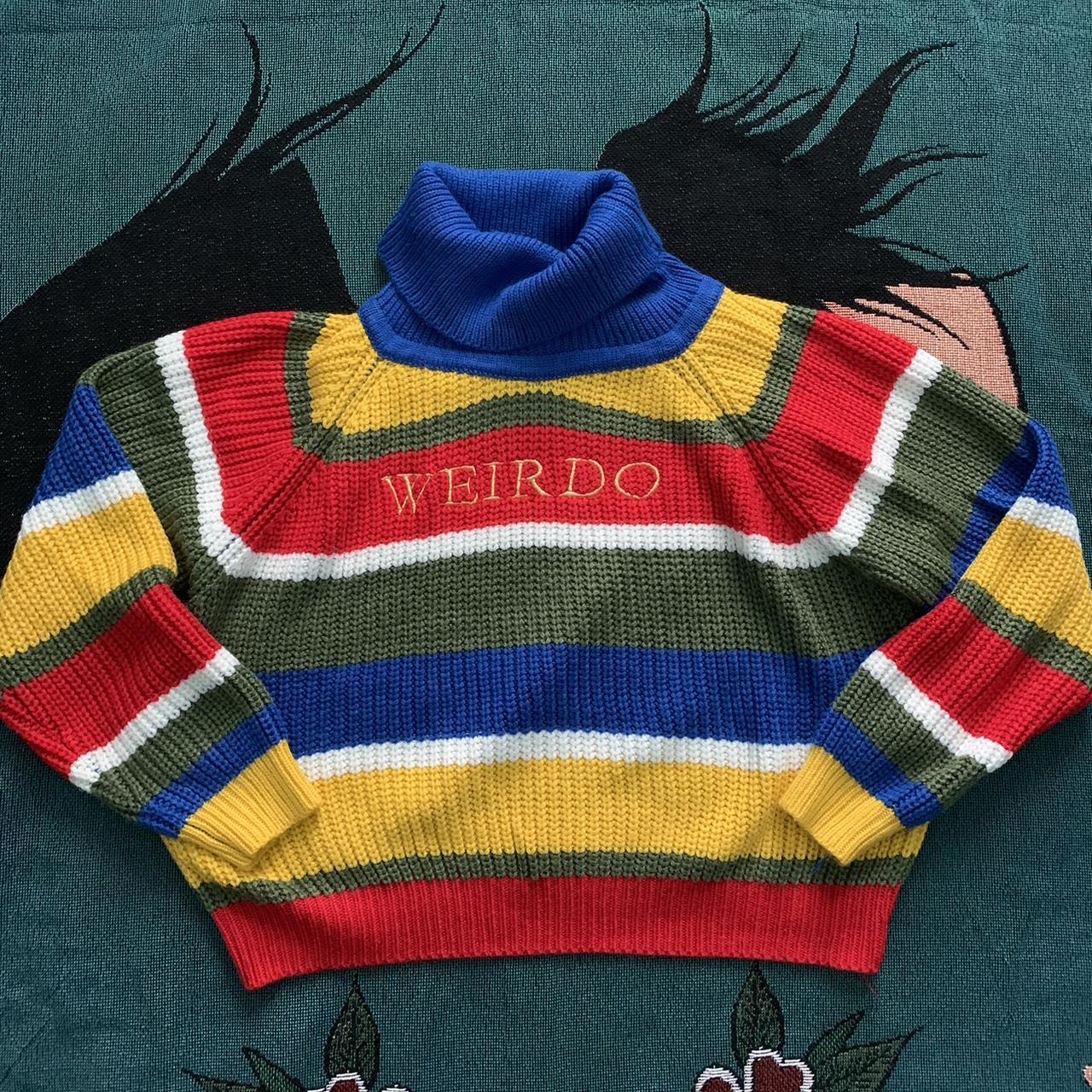 Weirdo discount rainbow sweater