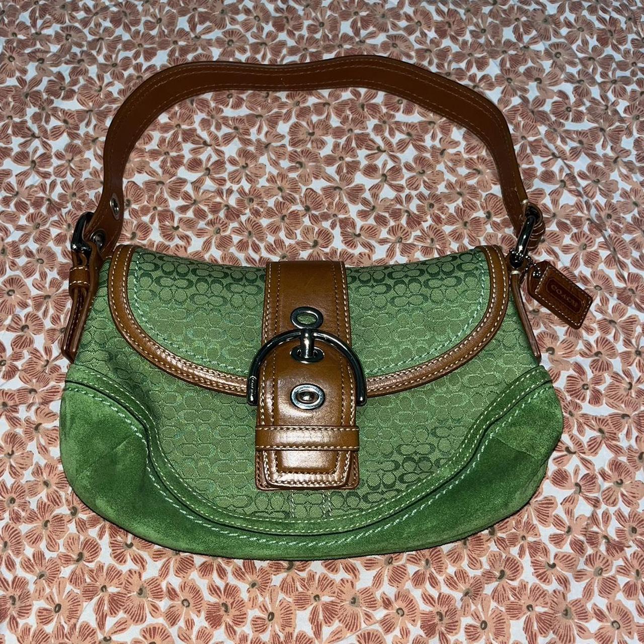 Small Green Coach Purse (Used) | eBay