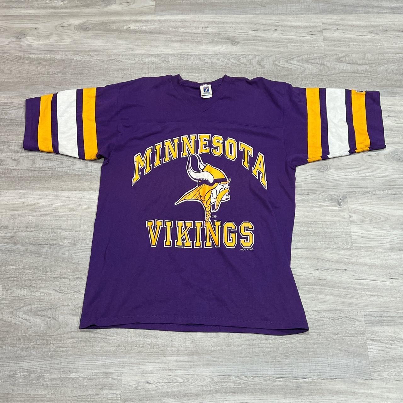 Minnesota Vikings Football Men's Streetwear Short Sleeve T-Shirts