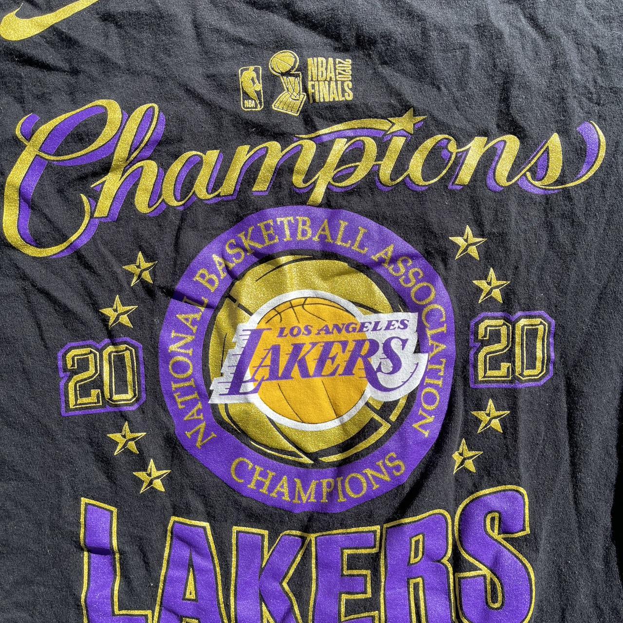 2020 Nike Los Angeles Lakers championship long - Depop