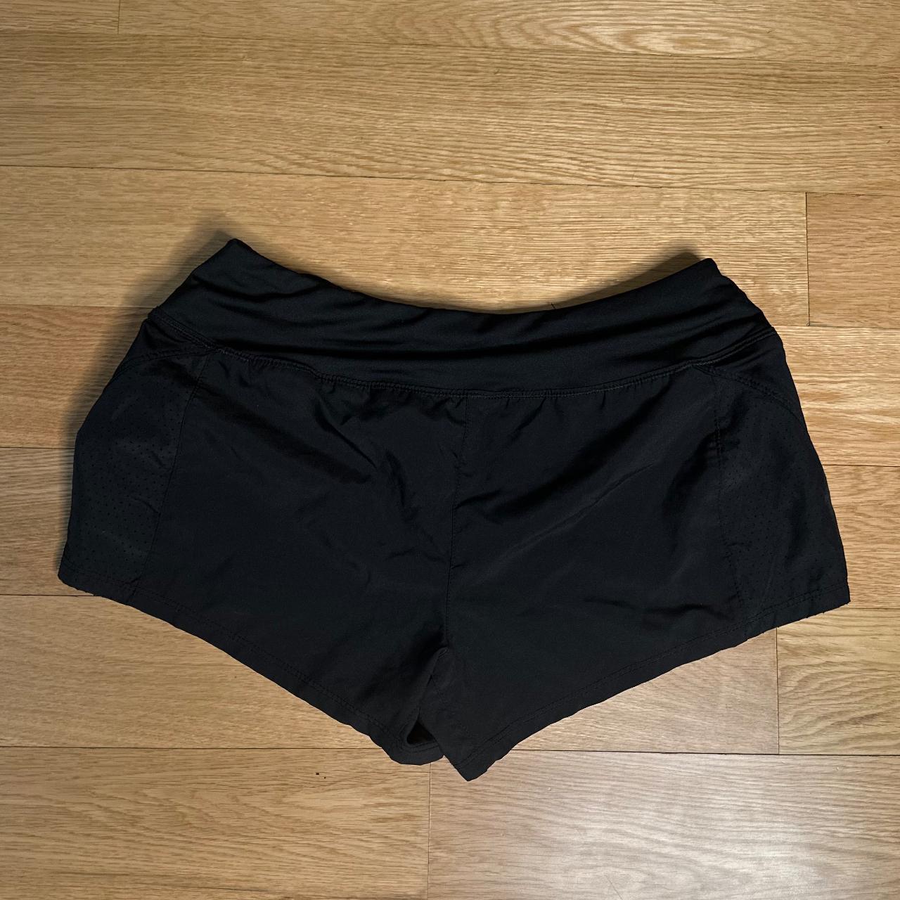 nike shorts! modern, super cute, with slits on the... - Depop
