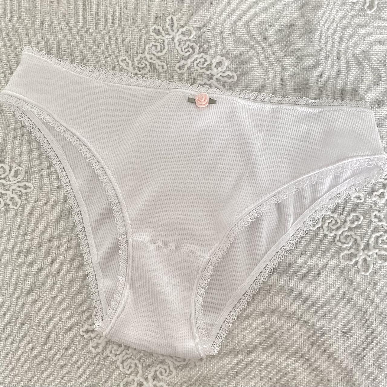 Women's Pink and White Pajamas | Depop