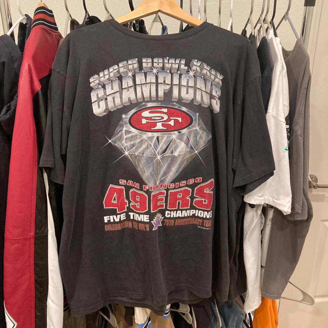 San Francisco 49ers Super Bowl XXIX Champions vintage shirt