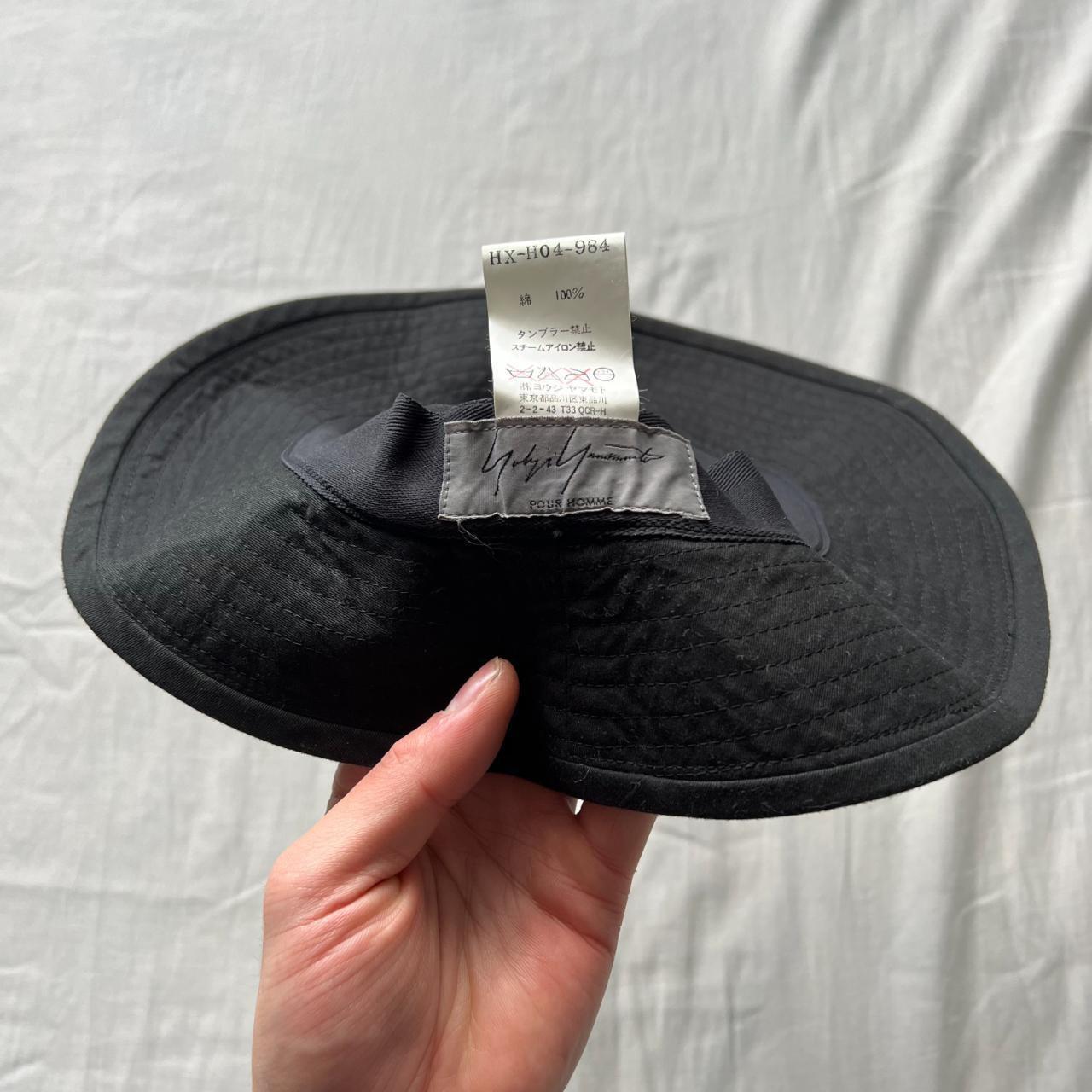 Yohji Yamamoto Pour Homme Zip Bucket Hat Size | Depop