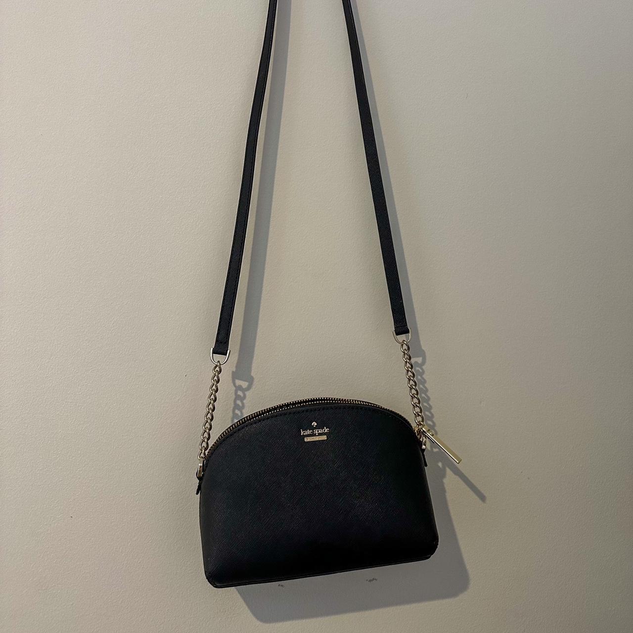 Kate Spade black bag with gold hardware brand new... Depop