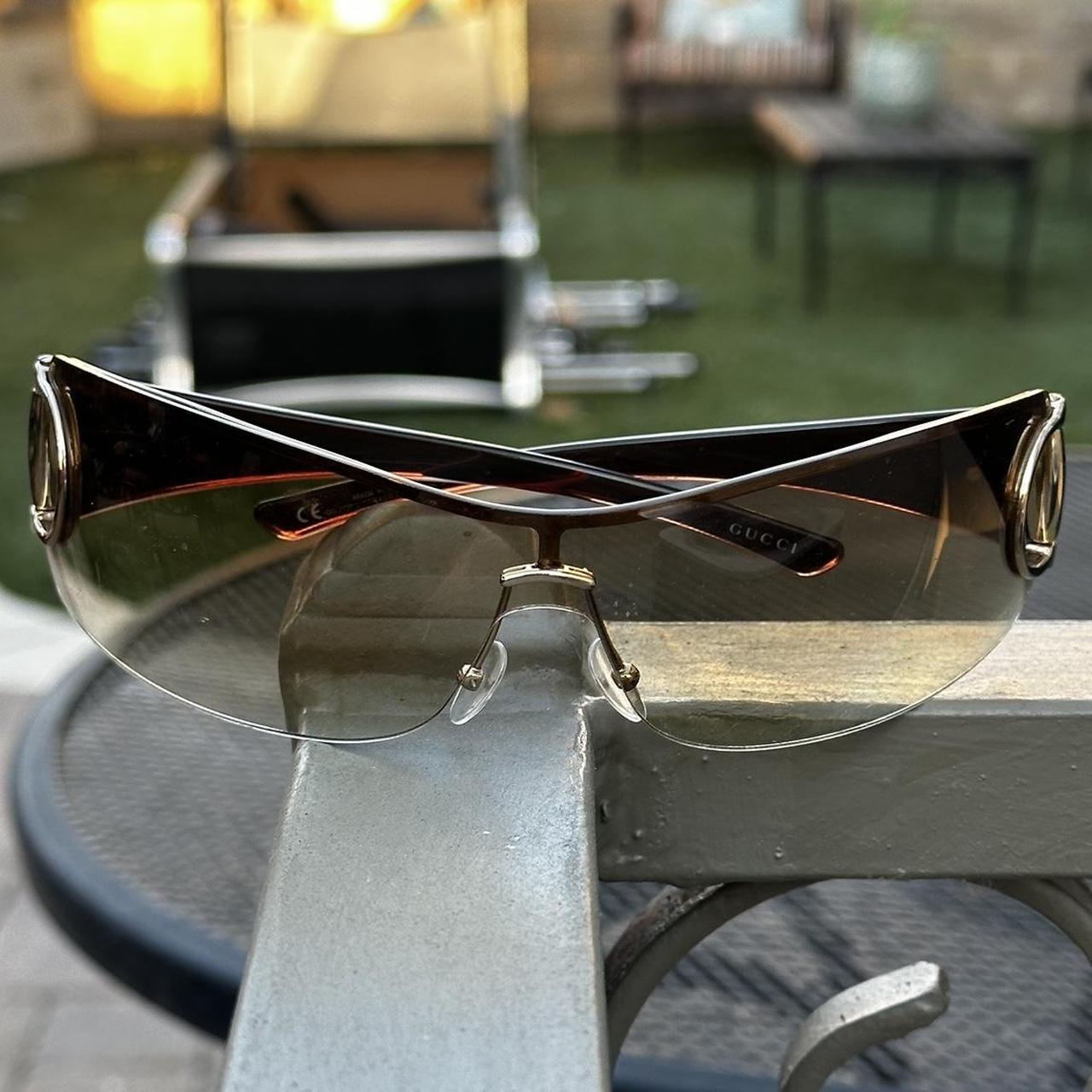 100% Authentic Vintage Gucci sunglasses , -one flaw