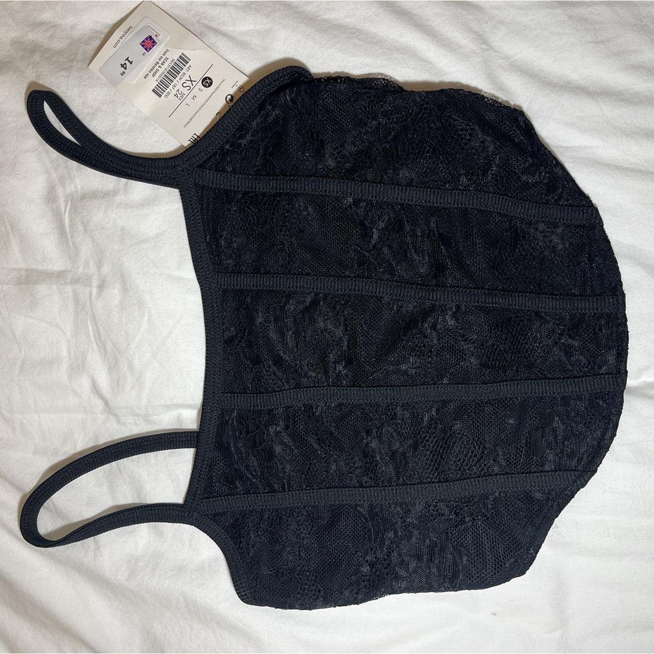 Bershka corset top Lace back RPP £14.99 Strappy... Depop