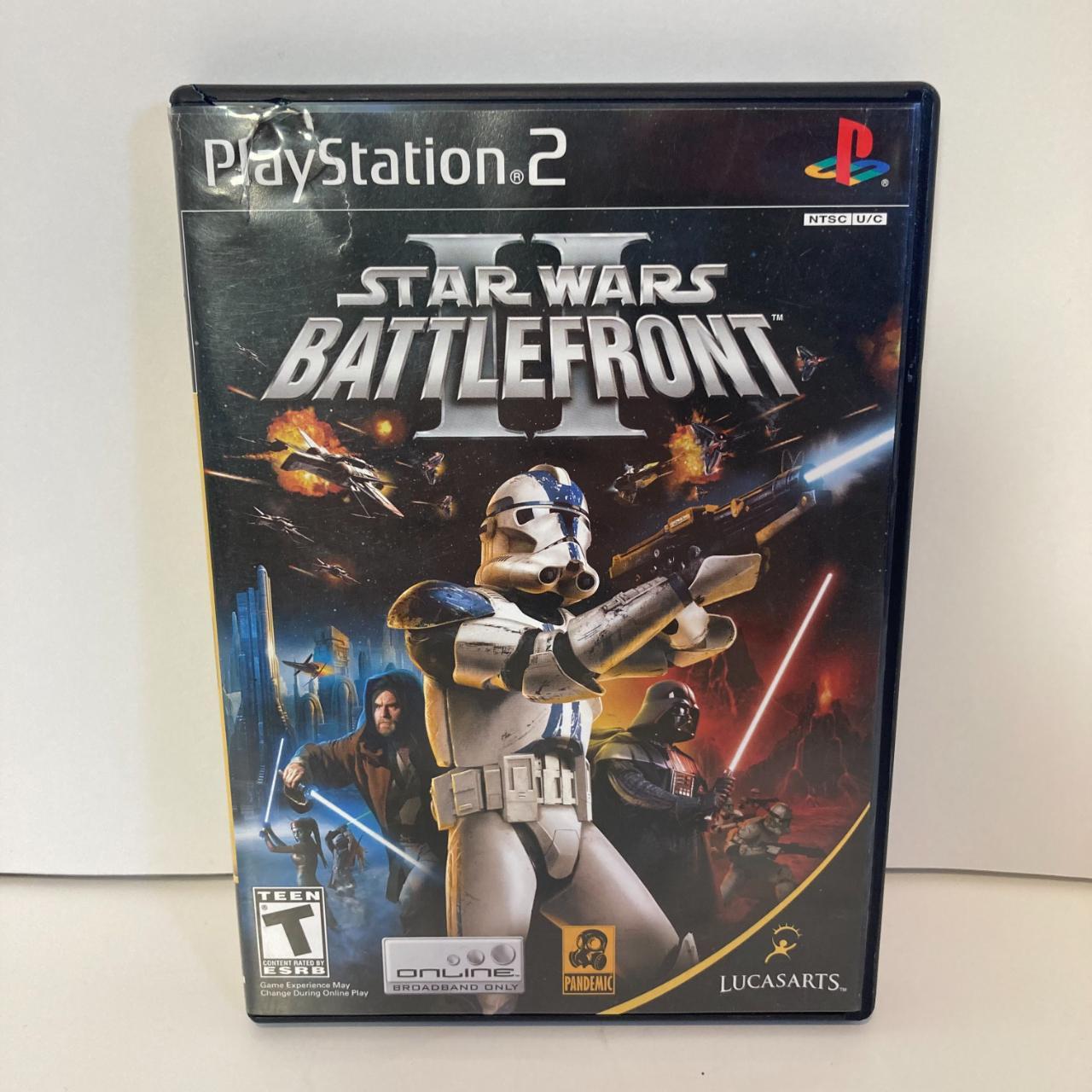 Star Wars Battlefront 2 (Sony PlayStation 2 PS2... - Depop