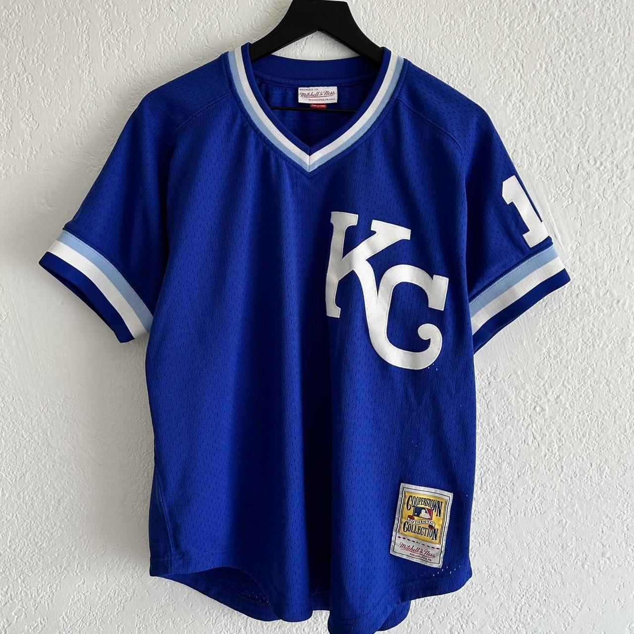 Authentic Mitchell and Ness baseball jersey. *bought - Depop