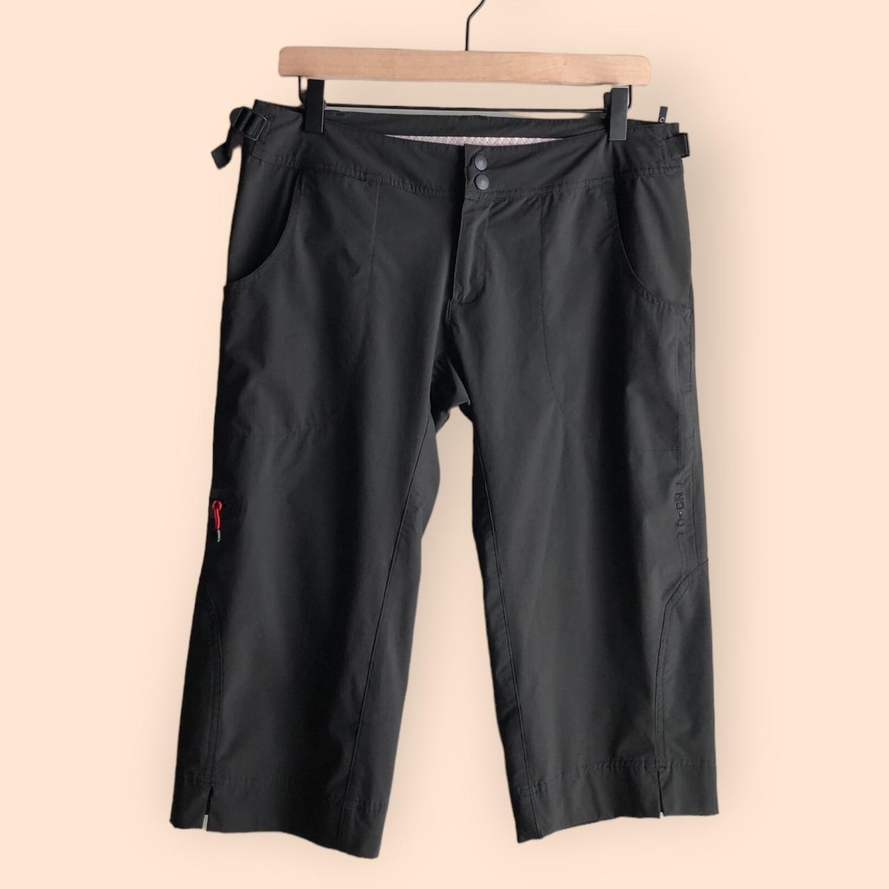 Zoic Mountain Biking Shorts Black Plaid Patch... - Depop