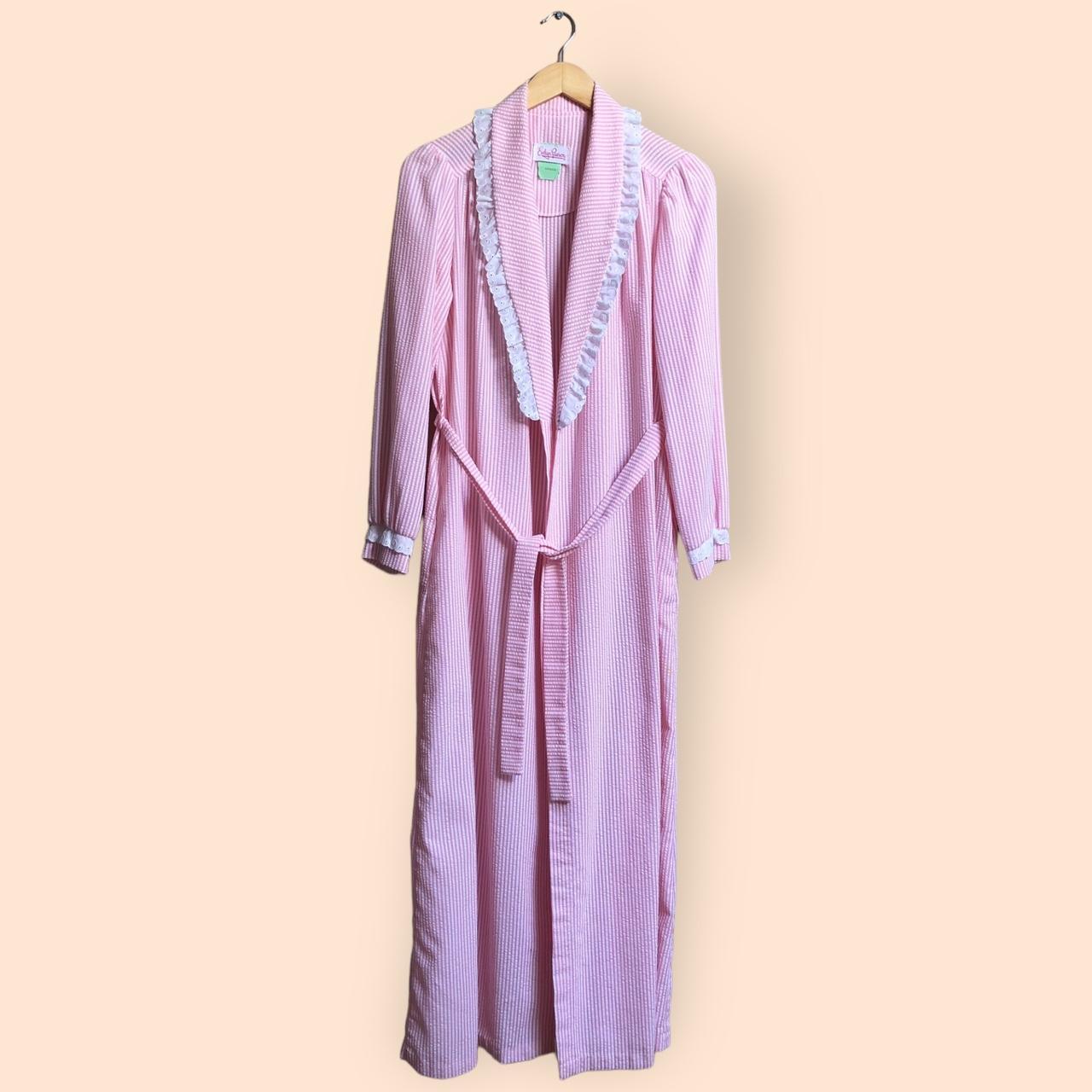 Vintage 60s 70s Evelyn Pearson Union Made Pink White. Depop